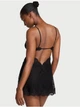 Пеньюар Victoria's Secret Dream Angels Twinkle Strap Lace Mini Slip Dress S Чорний (29978176D) - изображение 2