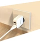 Мережевий зарядний пристрій Aspor A829 2USB/2.4A + USB кабель Type-C- білий - изображение 1