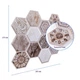 Декоративная ПВХ плитка на самоклейке Винтажная СПП-507 Sticker Wall 275х285х4 мм (SW-00001136) - изображение 3