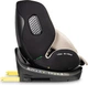Автокрісло Caretero Lumi I-Size Isofix обертове бежеве 40–150 см (5903076322920) - зображення 7