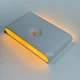 Нічник LED акумуляторний Smart Night Light з датчиком руху, бездротовий світильник з теплим світлом 2700К, настінна лампа з автоматичним та постійним режимом світіння для кімнати, коридору та шафи Білий, HA-182-White - зображення 5