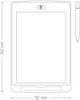 Детский графический цветной планшет ColorWay LCD Writing Tablet 10 Blue (CW-WT10C) - изображение 6