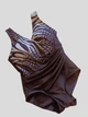 Злитий купальник Fuba 260100170 Коричневий 58 (5XL) стегна 126-130 см груди 5E-6F - зображення 2