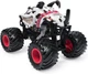 Офіційна колекційна модель монстр-трака Monster Jam Monster Mutt Dalmatian 1:24 Далматинець (6076820) - зображення 4