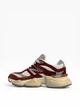 Мужские кроссовки повседневные NB 9060 Washed Burgundy 41 (26,0 см) Бордовый - изображение 3