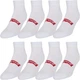 Комплект шкарпеток з контролем вологості 8 пар Levi's 8-Pack Superior Comfort Half Cushion Quarters Socks Color: White US8-12 EU41-45 26-30см - изображение 1