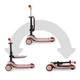 3-колісний самокат Kinderkraft Halley 2 Rose Pink, 5902533930173 - зображення 3