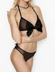 Комплект білизни Victoria's Secret Dream Angels Wicked Unlined Sheer Mesh & Bow Balconette Bra Чорний 34C-L - зображення 5
