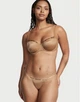 Комплект білизни Very Sexy Logo Lightly Lined Balconette Bra Бежевий 34DD-L - изображение 2
