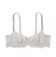 Бюстгальтер Wicked Twinkle Lace Unlined Balconette Bra Сірий 36D - изображение 3