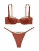 Комплект білизни Very Sexy Logo Lightly Lined Balconette Bra Коричневий 34D-XS - зображення 1