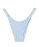 Купальник Triangle Shine Swim зі стразами,з шимером,Блакитний M - зображення 4