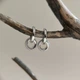 Серебряные серьги с фианитами (2207627) - изображение 2