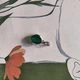 Серебряная подвеска с изумрудом nano 0.933ct (2205838) - изображение 3