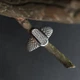 Серебряное кольцо с фианитами 0.22ct, вес изделия 2,07 гр (2197805) - изображение 3
