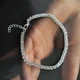 Серебряный браслет с натуральным топазом 6.505ct, вес изделия 13,15 гр (2205616) - изображение 2