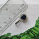 Серебряная подвеска с сапфиром 2.995ct, фианитами (2180883) - изображение 4