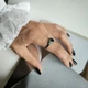 Серебряное кольцо с натуральным сапфиром 2.135ct, изумрудом, фианитами, вес изделия 3,01 гр (2180838) - изображение 7