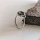 Серебряное кольцо с натуральным раухтопазом (дымчатым кварцем) 3.425ct, вес изделия 2,29 гр (2207276) - изображение 2
