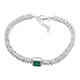 Серебряный браслет с натуральным агатом 9.408ct, вес изделия 11,99 гр (2205661) - изображение 1