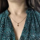 Серебряная подвеска без камней (2207429) - изображение 7