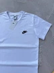 Костюм чоловічий спортивний Nike футболка шорти 2 пари шкарпеток у подарунок білий M - изображение 3