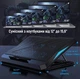 Охлаждающая подставка для ноутбука 15.6 дюймов ColorWay Cooling Laptop CL-Q3 6xfans - изображение 10