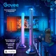 Набір адаптивного підсвічування для компьютера, Govee H6048 Govee Gaming Light Bars Pro, RGBIC, WI-FI/Bluetooth, чорний - зображення 1
