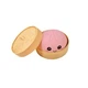 Іграшка 10 см великий сквіш рожевий пельмень Dumpling, Mystery Dumpling, Squishies Dumpling - зображення 1