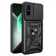 Чехол Fiji Camera Defence для Infinix GT 30 Pro (X6873) бампер с защитой камеры и подставкой Black - изображение 1