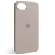 Чехол Fiji Silicone Case для Apple iPhone 16e бампер накладка Soft Touch с микрофиброй Lavende - изображение 1