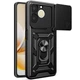 Чохол Fiji Camera Defence для Realme Note 70 (RMX5313) / Note 70T бампер із захистом камери та підставкою Black - зображення 1