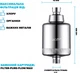 Фільтр для душу DROP PURE-BOX/DUAL-MAX з вітаміном С і нормалізацією pH 12 шарів з 2-ма насадками - зображення 11