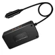 Автомобільний інвертор HOCO Z66 New 2-socket universa car inverter 200W Black - изображение 6