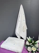 Рушник з вишивкою Maison Dor Love 50*100см біло/блакитний - изображение 1