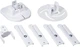 Кронштейн для проектора, Amazon Basics Tilting Ceiling/Wall Bracket 15kg білий стельовий/настінний, 360°/нахил +/-15°/60° - зображення 3