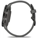 Спортивний годинник GARMIN Venu 3s Slate Stainless Steel Bezel with Pebble Gray Case and Silicone Band - зображення 2