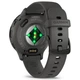 Спортивний годинник GARMIN Venu 3s Slate Stainless Steel Bezel with Pebble Gray Case and Silicone Band - зображення 5