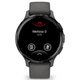 Спортивний годинник GARMIN Venu 3s Slate Stainless Steel Bezel with Pebble Gray Case and Silicone Band - зображення 6