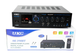 Усилитель звука UKC AK-398BT Black с Bluetooth USB FM SD MP3 2×200 Вт с микрофонами и караоке пультом (10373) - изображение 4