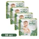 Детские подгузники 88 шт Clearly Herbal Bamboo размер 5 (11-18 кг) - изображение 1