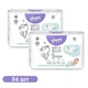 Дитячі підгузки 84 шт Happy Bella Baby Newborn розмір 1 (2-5 кг) - зображення 1