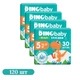 Дитячі підгузки-трусики 120 шт Dino Baby 3D Soft розмір 5 (12-17 кг) - зображення 1