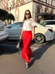 Жіноча шовкова максі спідниця Uaclothes 56/58 Червоний (like37766-1819713117) - изображение 2