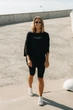 Жіноча футболка з принтом вільного крою з віскози подовжена Seventeen S-M Чорний (2000000177656) - изображение 5