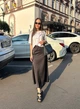 Жіноча шовкова максі спідниця Uaclothes 42-44 Чорний (like37763-181941349) - изображение 2