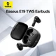 Беспроводные Bluetooth наушники Baseus Bowie E19 (A00069600113-00) |TWS наушники, вакуумные, Bluetooth 5.3, 35/500mAh, до 5 часов работы, встроенный микрофон, сенсорное управление, быстрая зарядка| Черный - изображение 5