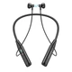 Бездротові Bluetooth навушники Borofone BE61 Traveller neckband sports |портативна стерео гарнітура на шию, Bluetooth 5.3, відтворення карток TF до 32 ГБ, до 60 годин роботи, 400 мАг, вбудований мікрофон, швидке заряджання| Чорний - зображення 4