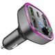 FM-трансмітер модулятор BOROFONE BC48 Broad Bluetooth USB+Type-C з дисплеєм чорний - изображение 3