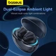 Беспроводные Bluetooth наушники Baseus Bowie E5x |TWS, Bluetooth 5.3, 45/330mAh, USB Type-C, до 6 часов работы, 4 встроенных микрофона, сенсорное управление, быстрая зарядка, универсальная совместимость| Черный - изображение 10